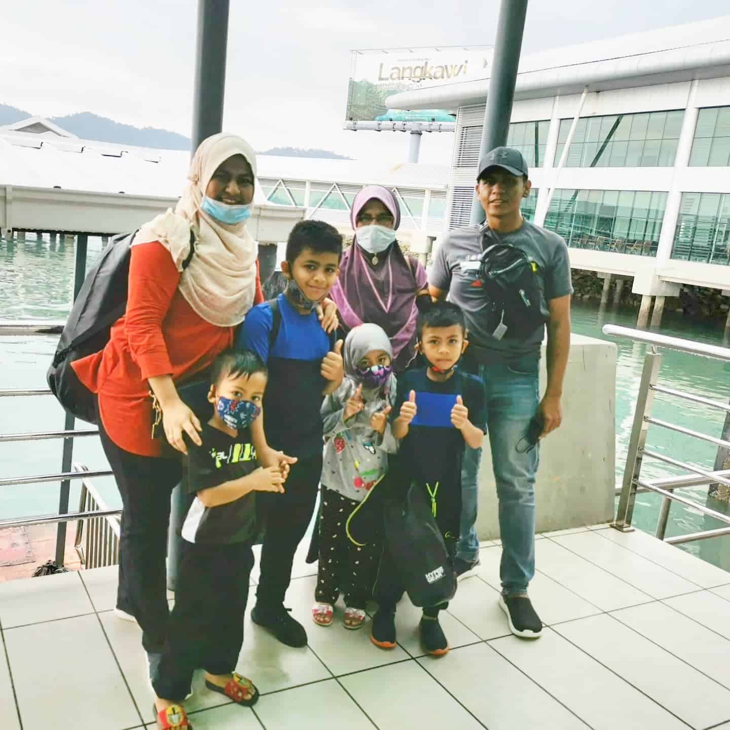 percutian ke Langkawi bersama keluarga - utamakan SOP dan keselamatan diri.