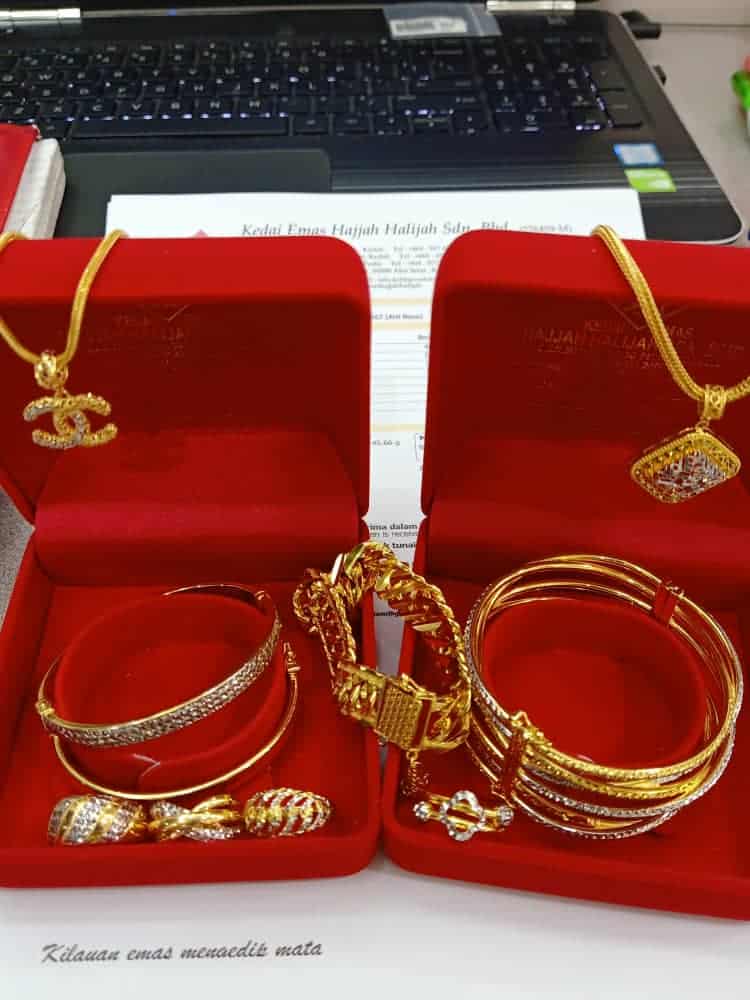 beli emas online di kedai emas hajjah halijah